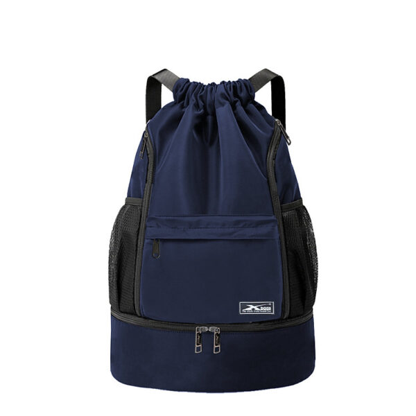 Balo dây rút thể thao xanh đen Xbags Wisdom Xb 6005, Chất liệu chống thấm nước hiệu quả, Chống tia UV