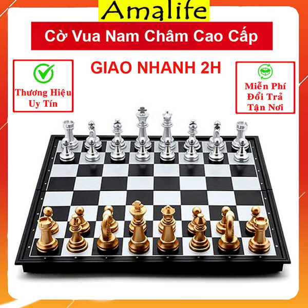 Cờ Vua Nam Châm Cao Cấp 25cm, 32cm, 36cm – Hàng Chính Hãng
