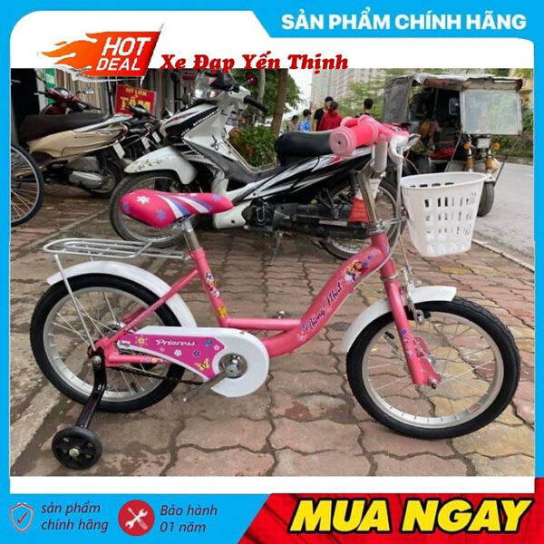(CHAT VỚI SHOP ĐỂ NHẬN GIÁ TỐT) Xe Đạp Trẻ Em Dành Cho Bé Gái Thống Nhất 1603