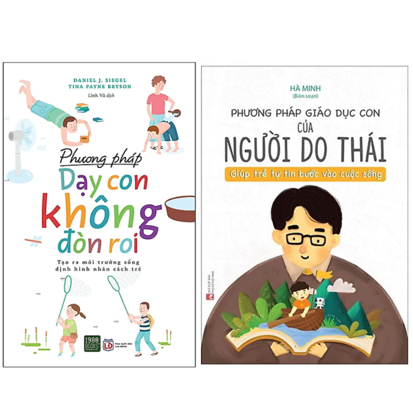 Combo 2 cuốn sách Làm Cha Mẹ: Phương Pháp Giáo Dục Con Của Người Do Thái - Giúp Trẻ Tự Tin Bước Vào Cuộc Sống + Phương Pháp Dạy Con Không Đòn Roi