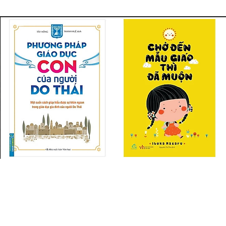Combo 2Q: Phương Pháp Giáo Dục Con Của Người Do Thái + Chờ Đến Mẫu Giáo Thì Đã Muộn. Tặng bút/ sổ tay