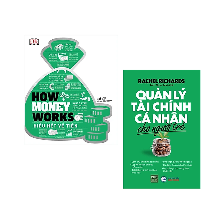 Combo 2Q : Quản Lý Tài Chính Cá Nhân Cho Người Trẻ + How Money Works – Hiểu Hết Về Tiền ( Sách Tài Chính, Tiền Tệ / Kĩ Năng Sống)