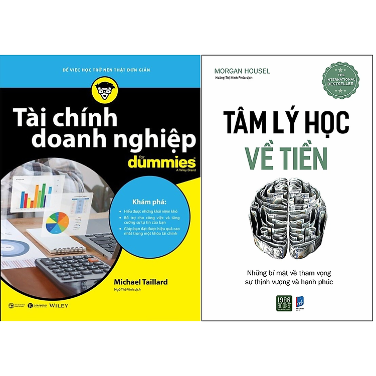 Combo 2Q Sách Tài Chính – Tiền Tệ : Tài Chính Doanh Nghiệp For Dummies + Tâm Lý Học Về Tiền