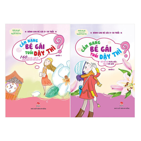 Combo Cẩm Nang Bé Gái Tuổi Dậy Thì (2 Cuốn)(Tái Bản)