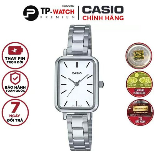Đồng Hồ Nữ Dây Thép Casio LTP-V009D-7EUDF | LTP-V009D-7E