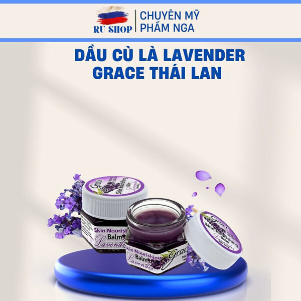 Dầu cù là Lavender GRACE Thái Lan chiết xuất thảo dược