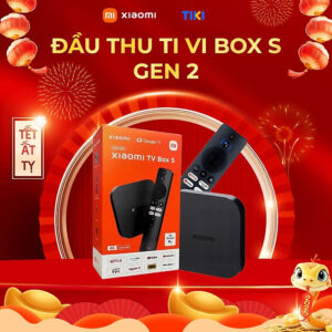 Đầu thu Tivi Xiaomi MI Box S Gen2- Hàng Chính Hãng