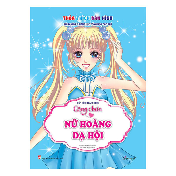 Dán Hình Trang Phục Công Chúa - Nữ Hoàng Dạ Hội