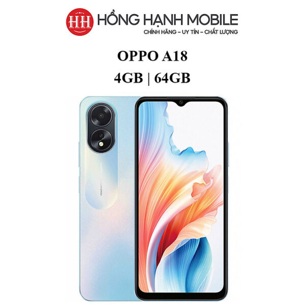 Điện Thoại Oppo A18 4GB/64GB - Hàng Chính Hãng