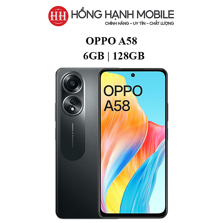 Điện Thoại Oppo A58 6GB/128GB – Hàng Chính Hãng