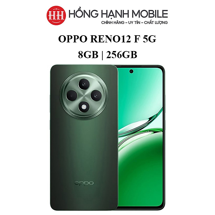 Điện Thoại Oppo Reno12 F 5G 8GB/256GB – Hàng Chính Hãng