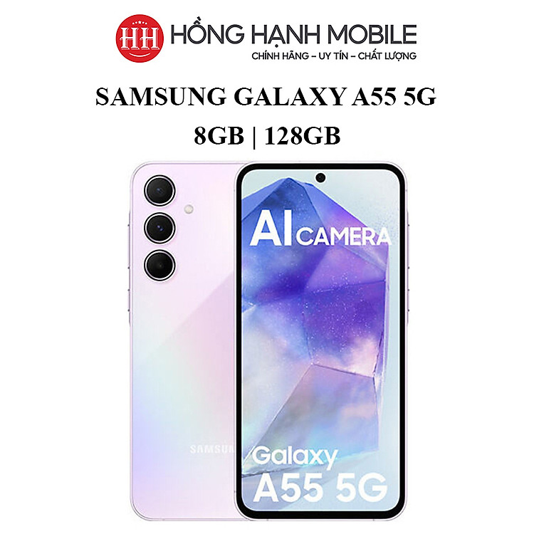 Điện Thoại Samsung A55 5G 8GB/128GB – Hàng Chính Hãng