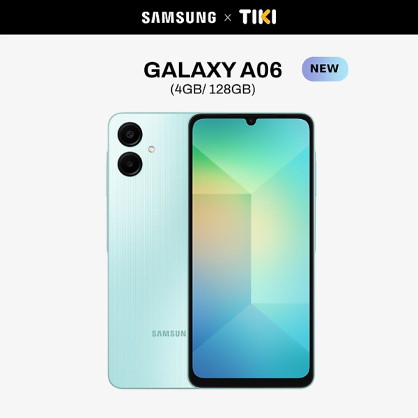 Điện Thoại Samsung Galaxy A06 (4GB/128GB) - Đã kích hoạt bảo hành điện tử - Hàng Chính Hãng