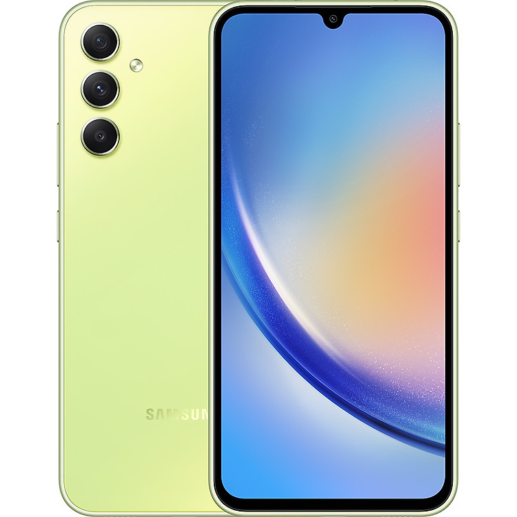 Điện thoại Samsung Galaxy A34 5G 8GB/128GB Xanh – Hàng chính hãng