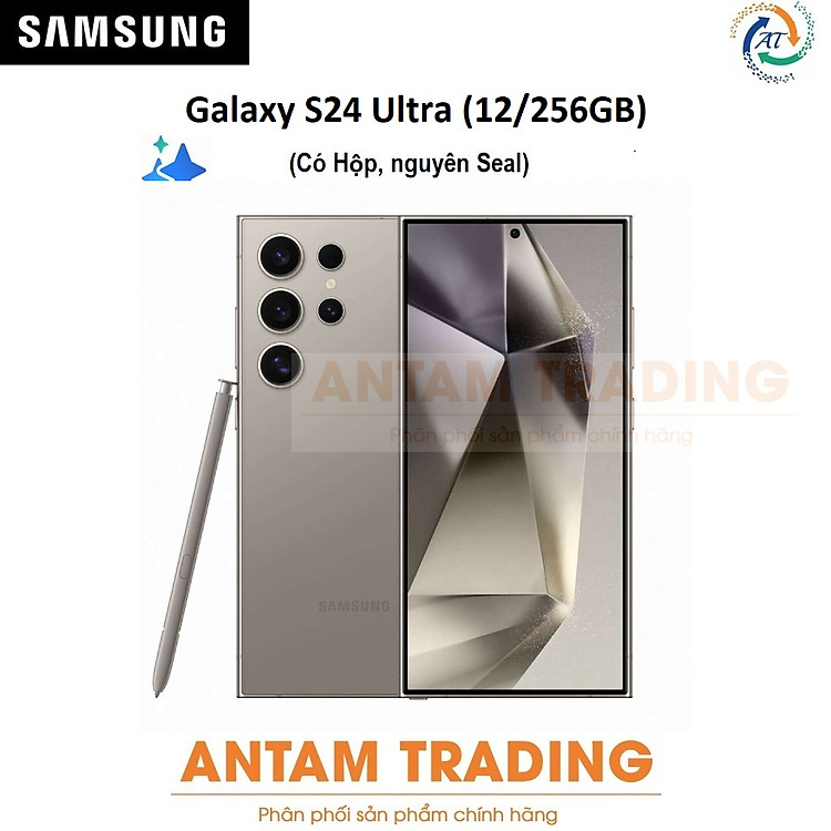 Điện Thoại Samsung Galaxy S24 Ultra (12GB/256GB) – Hàng Chính Hãng