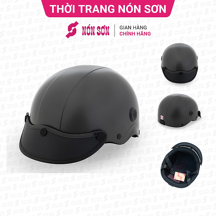 Mũ bảo hiểm lỗ thông gió NÓN SƠN chính hãng ATG-XR585