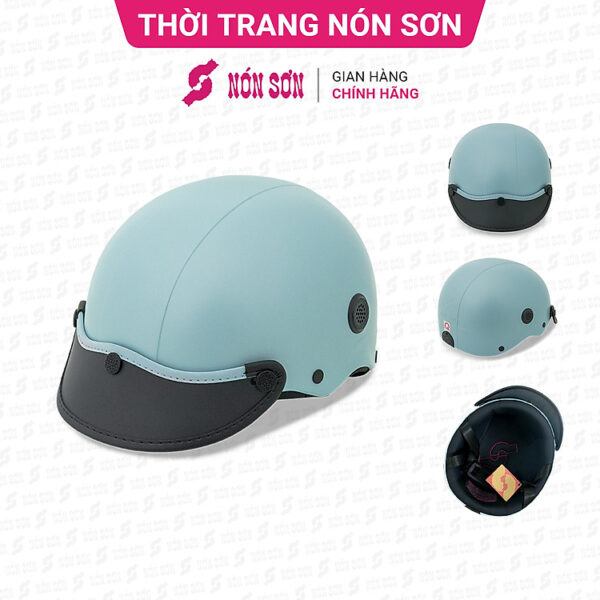 Mũ bảo hiểm nửa đầu lỗ thông gió chính hãng NÓN SƠN ATG-XH520