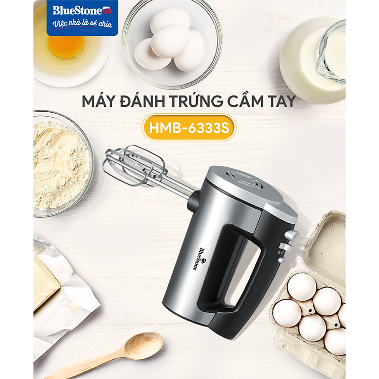 Máy Đánh Trứng Bluestone HMB-6333S (300W) – Hàng chính hãng