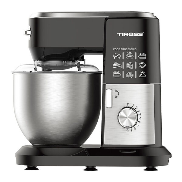 Máy đánh trứng trộn bột để bàn Tiross TS5401 - 6 lít - 1300W - Hàng chính hãng