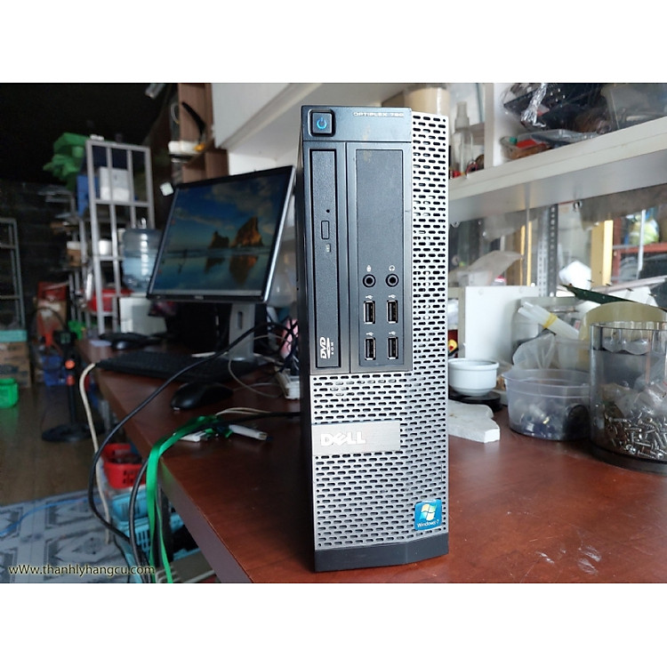Máy Tính Dell Optiplex 990, Cấu hình ( Core i3-2100 / ram 4GB / 128GB ) – Hàng chính hãng
