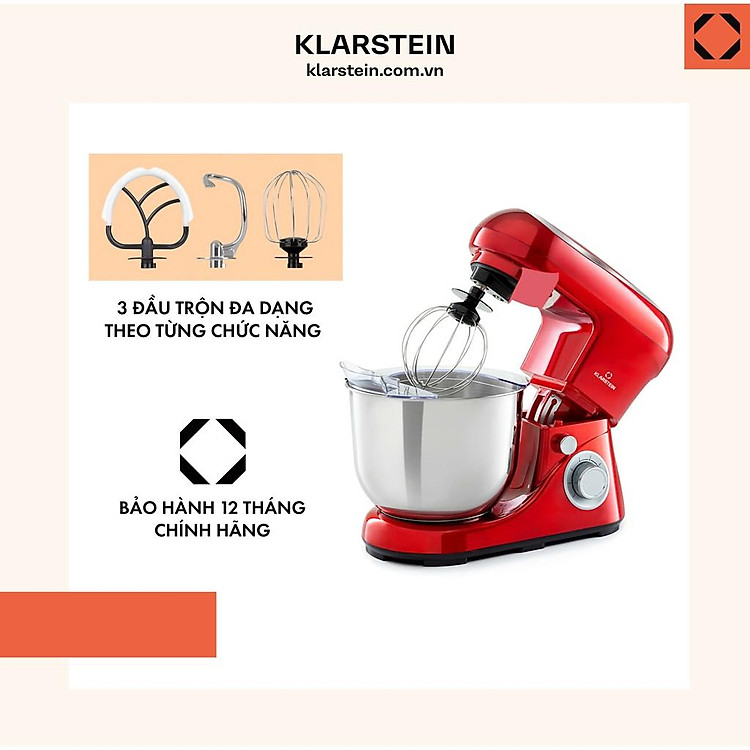 MÁY TRỘN BỘT KLARSTEIN BELLA PICO 2G 10033801 – Hàng Chính Hãng