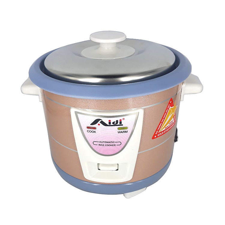 Nồi cơm điện mini nắp rời Aidi 0.6 Lít MR-SM 07S – Hàng chính hãng (giao màu ngẫu nhiên)