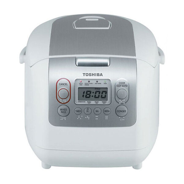 Nồi Cơm Điện Tử Toshiba RC-10NMFVN (WT) (1 Lít) - Hàng Chính Hãng