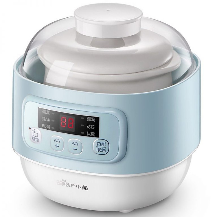 Nồi nấu chậm Bear DDZ-A08G2 0.8L (200W) – Hàng chính hãng