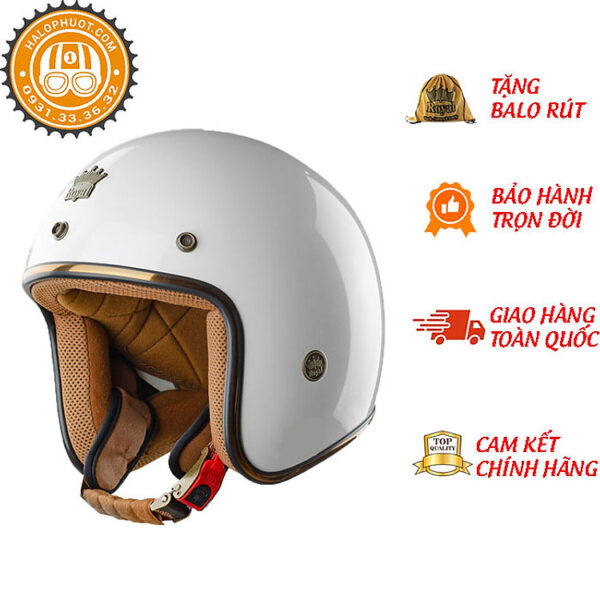 Nón bảo hiểm 3/4 Royal M20C