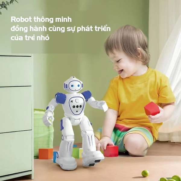 Robot tương lai điều khiển từ xa, đồ chơi giáo dục, lập trình thông minh