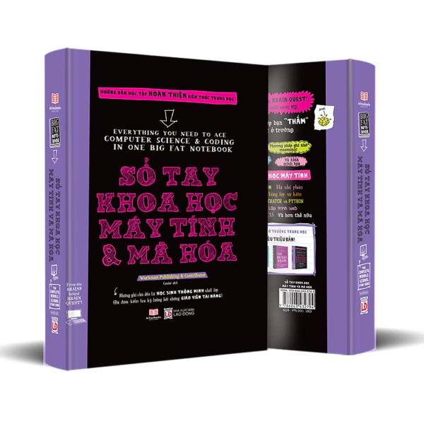 Sách Sổ Tay Khoa Học Máy Tính Và Mã Hóa ( Sách Tham Khảo THPT ) - Nâng Cao Kiến Thức Khoa Học Máy Tính Và Lập Trình - Á Châu Books