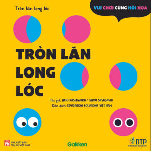 Sách - Tròn lăn long lóc - Vui chơi cùng hội họa
