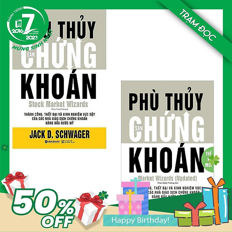 Trạm Đọc Official | Bộ 2 cuốn: Phù Thủy Sàn Chứng Khoán – Phù Thủy Sàn Chứng Khoán Thế Hệ Mới