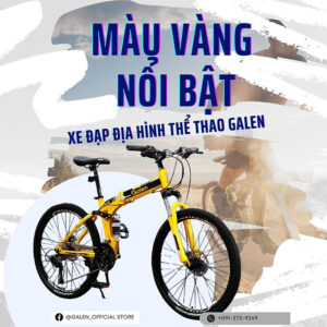 Xe Đạp Thể Thao Địa Hình Gấp Gọn Ngoài Trời Khung Nhôm 27 Tốc Độ Vành 26 Inch