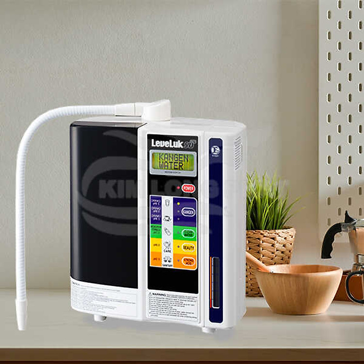 Máy Lọc Nước Ion Kiềm Enagic Kangen Leveluk SD501 – Hàng Chính Hãng Kim Long Phát – 7 Tấm Điện Cực Nguyên Khối Tạo Ra 7 Loại Nước pH 2.5 – 11.5 Sử Dụng Cho Gia Đình