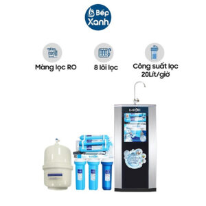 Máy Lọc Nước Karofi eRO (eRO80) - Công Suất Lọc 20 Lít/Giờ - 8 Lõi Lọc - Hàng Chính Hãng