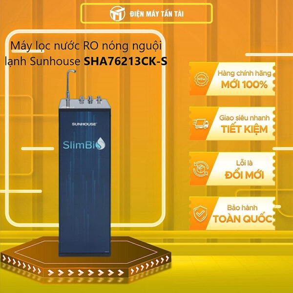 Máy Lọc Nước R.O SUNHOUSE SHA76213CK 10 Lõi - Hàng Chính Hãng