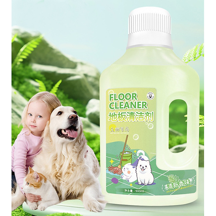 Nước Lau Sàn Khử Mùi Hôi, Nước Tiểu Chó Mèo 500ml FLOOR CLEANER – Hàng Nhập Khẩu