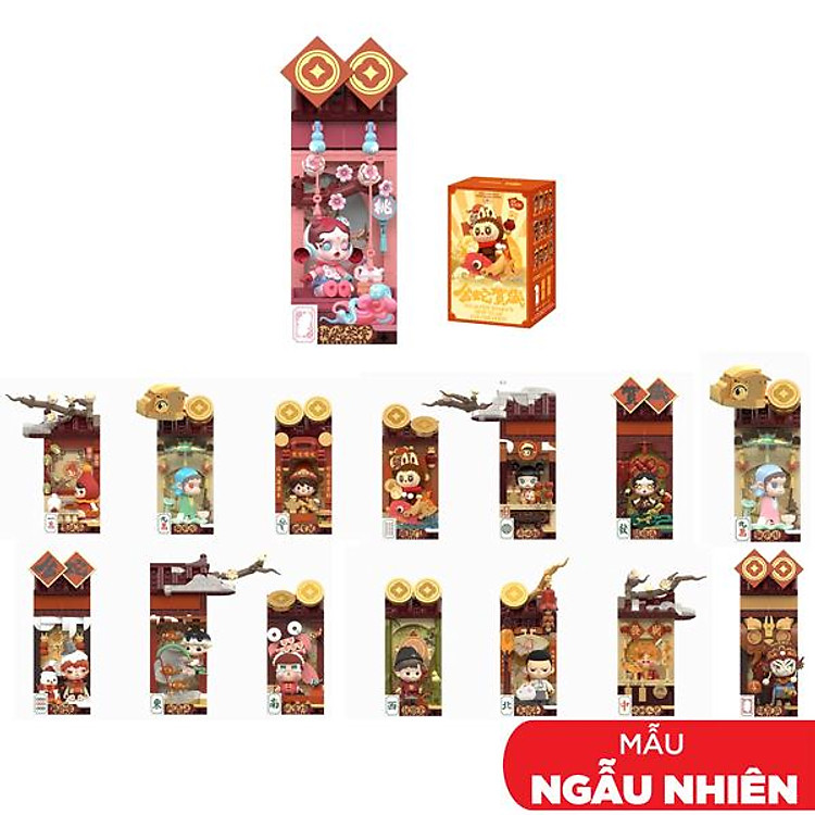 Đồ Chơi Lắp Ráp Mô Hình Pop Mart Wealthy Snake’s New Year Celebration (Mẫu Bên Trong Là Ngẫu Nhiên)