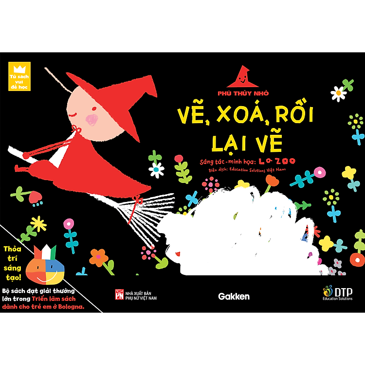 Vẽ, xóa, rồi lại vẽ – Phù thủy nhỏ – Tủ sách vui để học