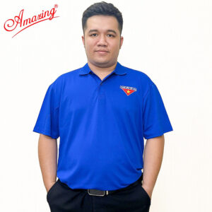 Áo thun Amazing Đoàn Thanh Niên Việt Nam thêu logo cờ đỏ sao vàng, nam và nữ, size tới 100kg
