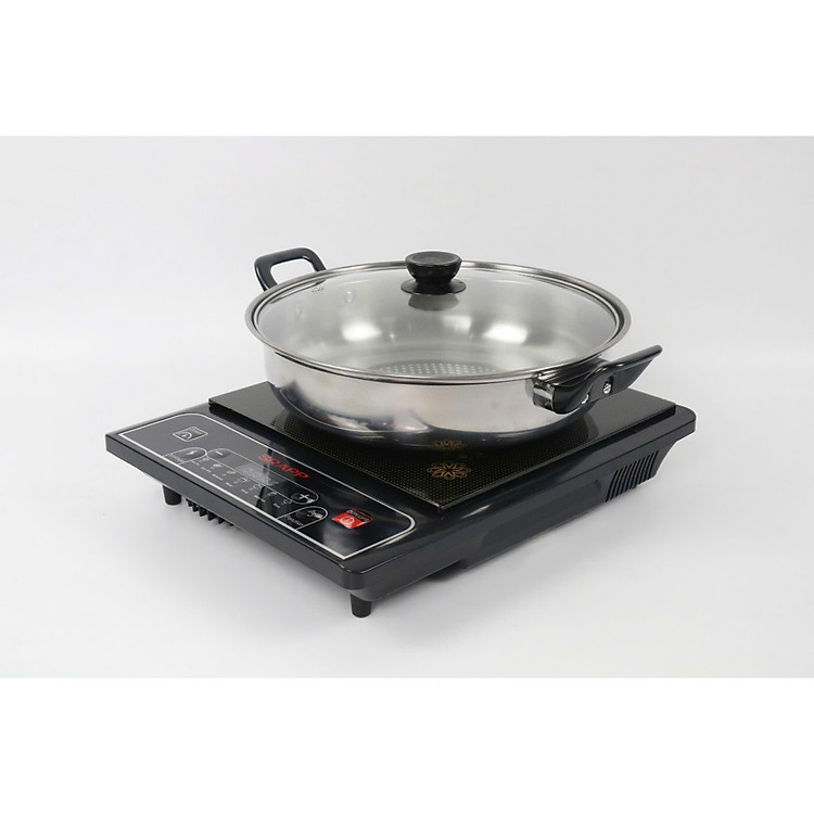 Bếp Điện Từ Đơn SRAPP SH-BT205 (Kèm nồi lẩu) – Hàng Chính Hãng