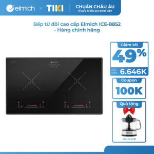 Bếp từ đôi cao cấp Elmich ICE-8852 - Hàng chính hãng