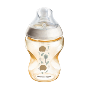 Bình Sữa PPSU Ty Siêu Mềm Tự Nhiên Tommee Tippee 260ml, Núm Ty Của Bình 3-6 Tháng, Họa Tiết