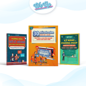 Combo 3 sách: 30 Mẫu bài giảng giáo án + Slide cho giáo viên , Hướng dẫn soạn bài bằng Powerpoint+Canva, Phương pháp giảng dạy “cuốn hút” dành cho giáo viên