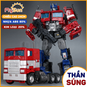 Mô hình đồ chơi robot biến hình xe ô tô cho bé trai đồ chơi rô bốt biến hình kim loại