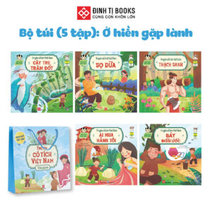 Sách - Bộ túi: Truyện cổ tích Việt Nam (Song ngữ Việt-Anh) - Đinh Tị Books