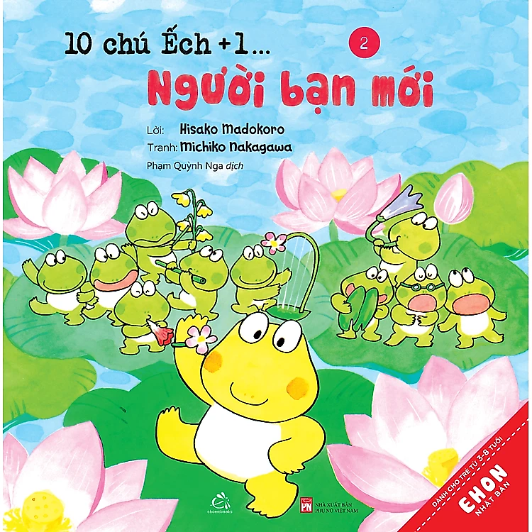 Sách Ehon 10 Chú Ếch Combo + Lẻ Cuốn
