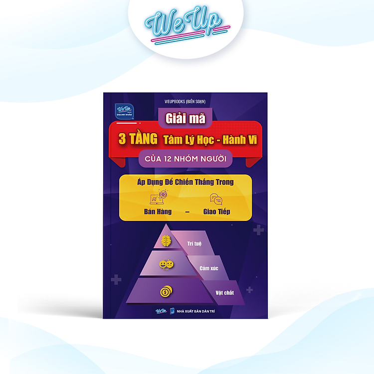 Sách – Giải mã 3 tầng Tâm lý học – Hành vi của 12 nhóm người Áp dụng để chiến thắng trong Bán hàng – giao tiếp