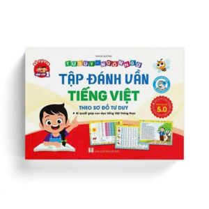 Sách Tập Đánh Vần Tiếng Việt - Theo sơ đồ tư duy (Phiên bản Đặc biệt 5.0 Quét mã QR nghe Đọc và Kể chuyện))